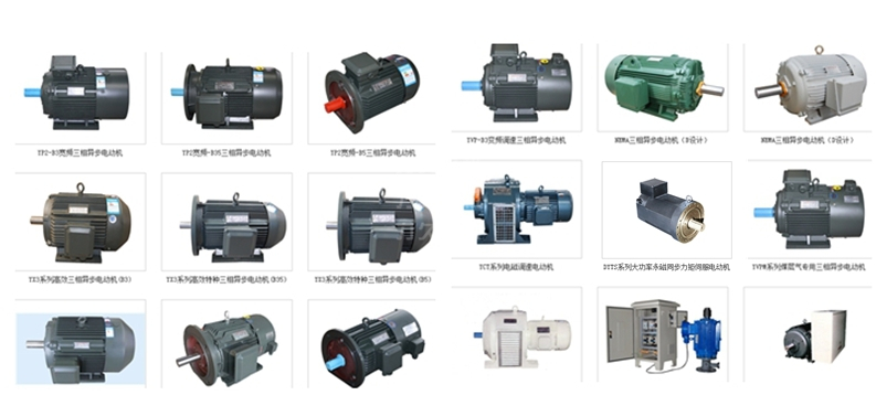 部分高效電機、特種電機產(chǎn)品